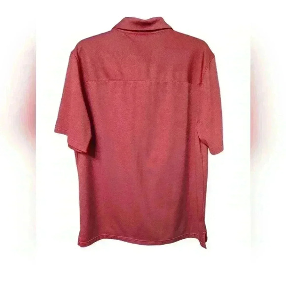 BCG Golf Polo Shirt Mens Burnt Orange Polyester Casual Work Short Sleeve Size L - Picture 2 of 3